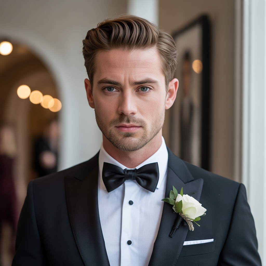 grooms hairstyles for wedding