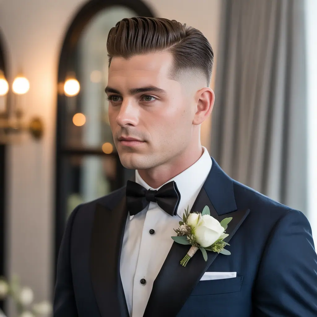 grooms hairstyles for wedding