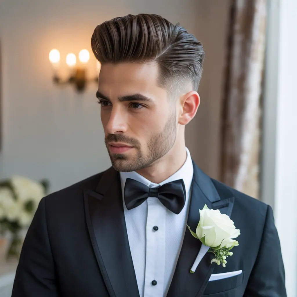 grooms hairstyles for wedding