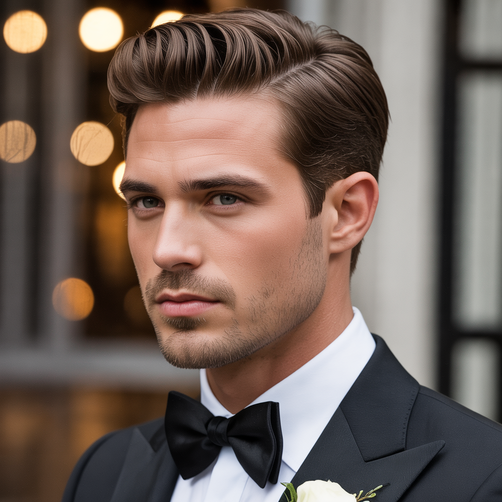 grooms hairstyles for wedding