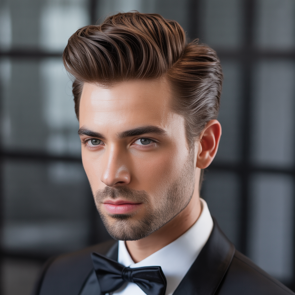 grooms hairstyles for wedding