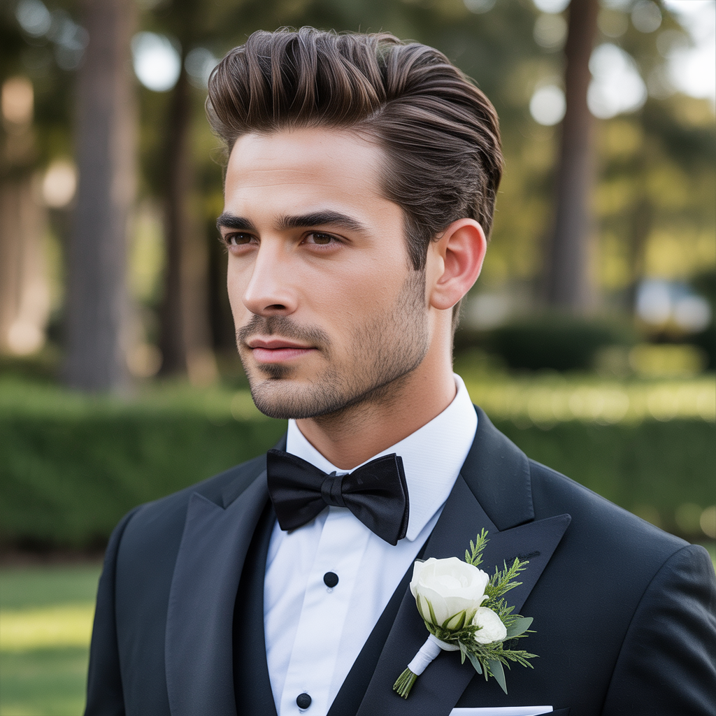 grooms hairstyles for wedding