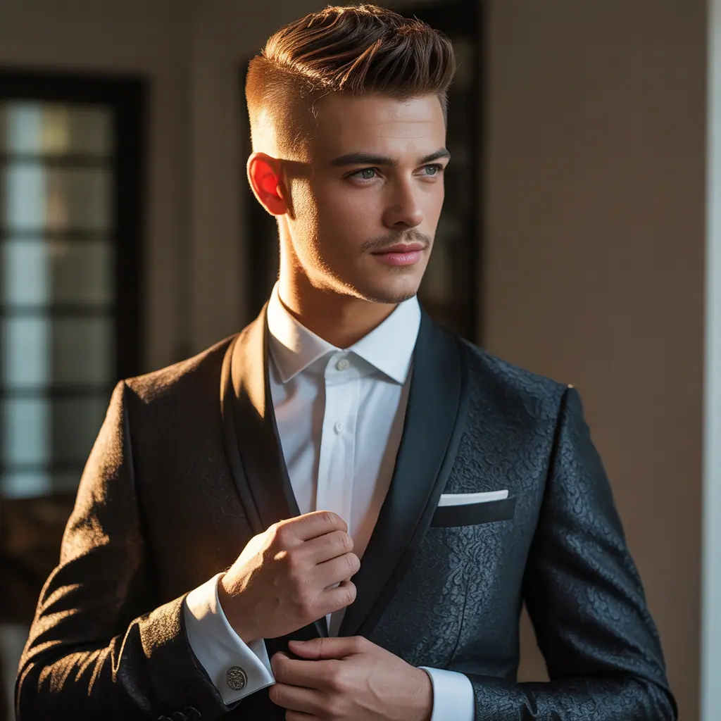 grooms hairstyles for wedding
