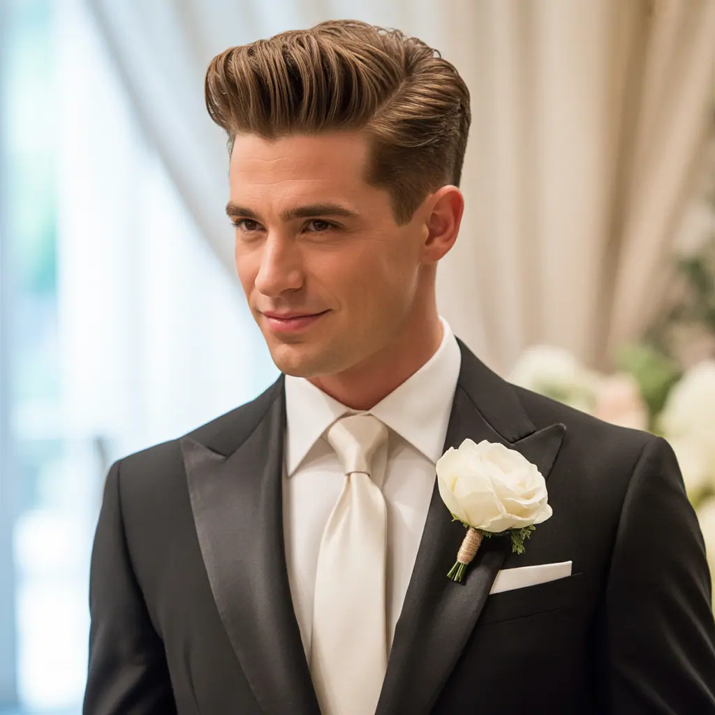 grooms hairstyles for wedding