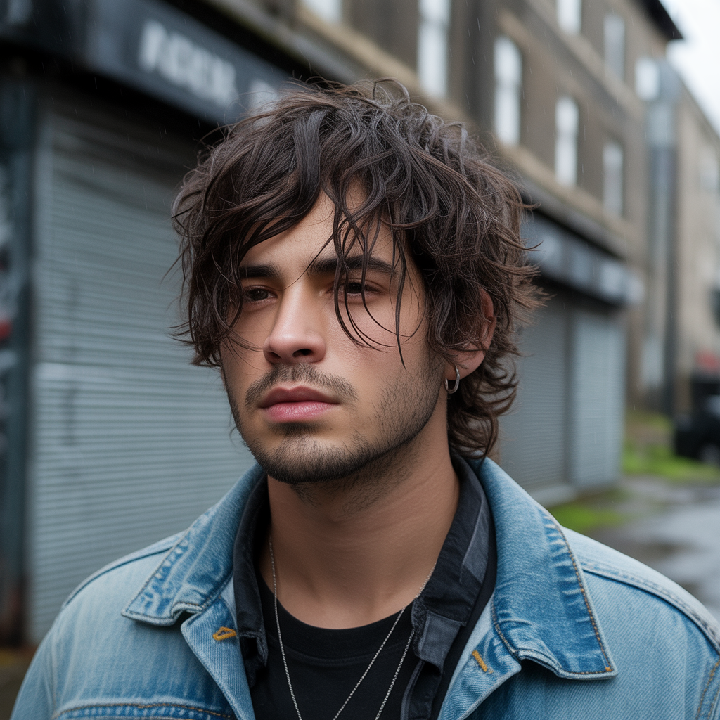 grunge hairstyles men