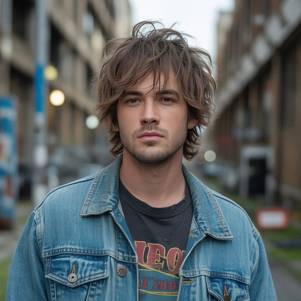 grunge hairstyles men