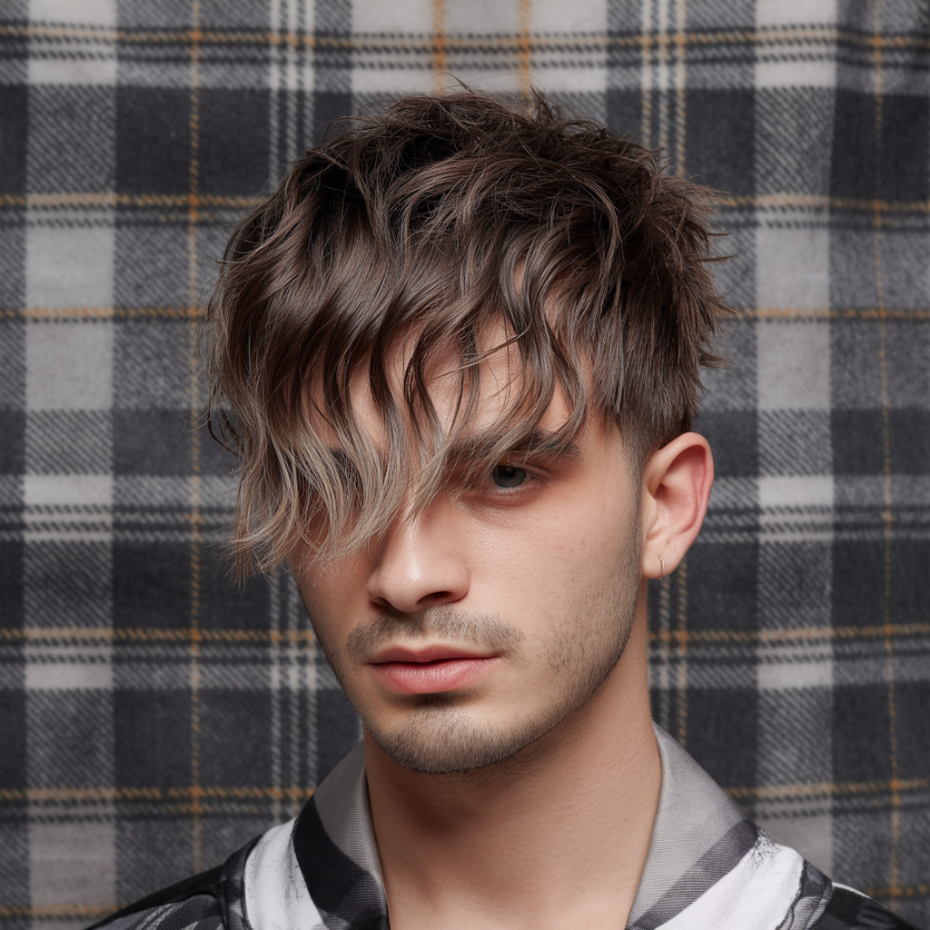 grunge hairstyles men