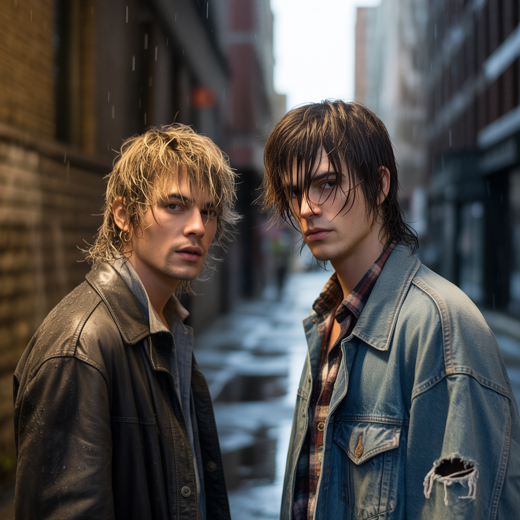 grunge hairstyles men