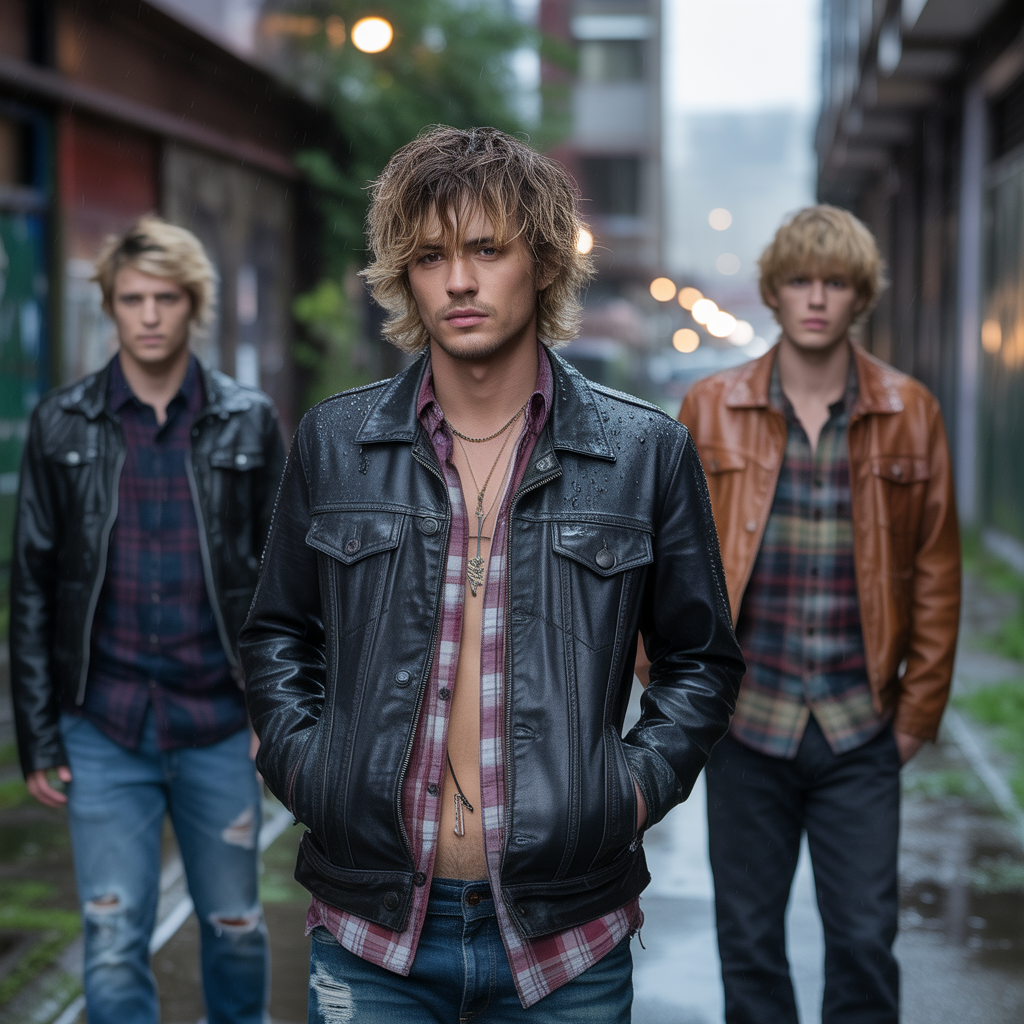 grunge hairstyles men