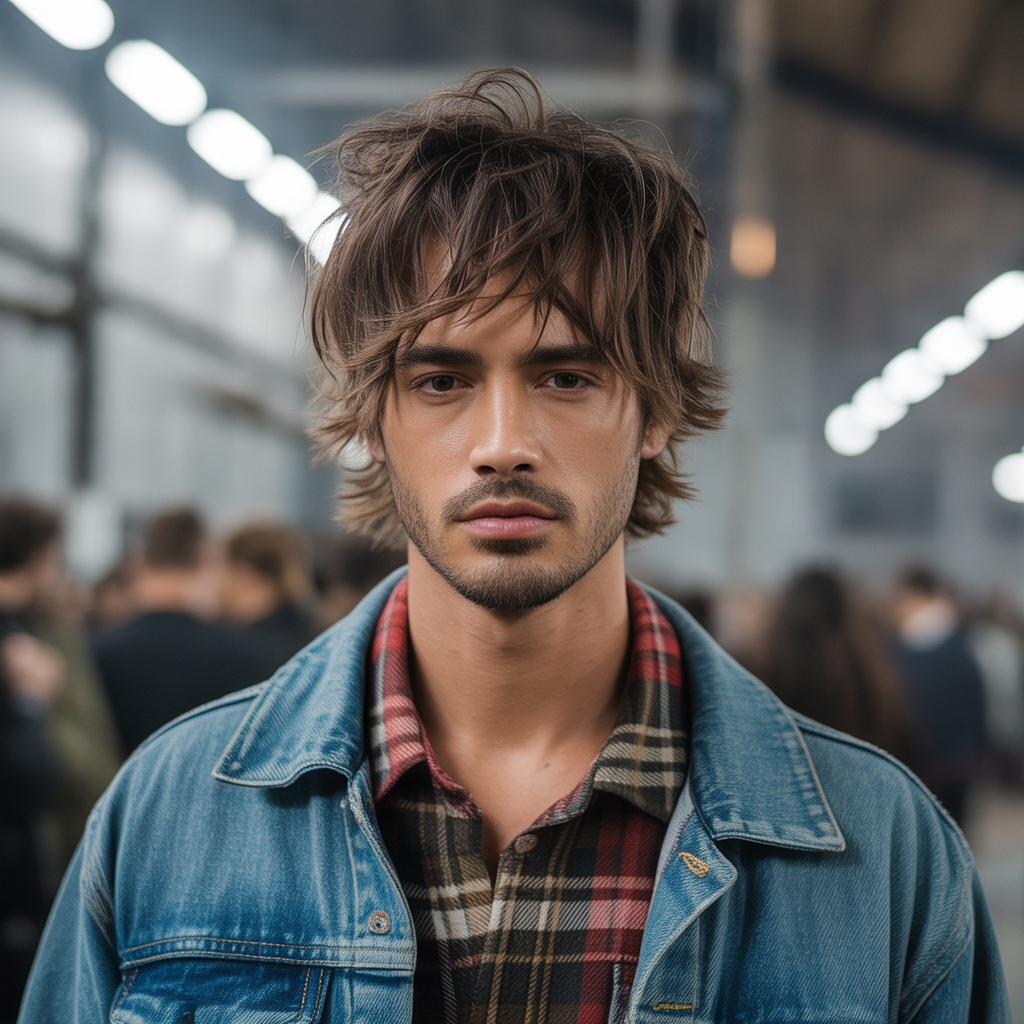 grunge hairstyles men