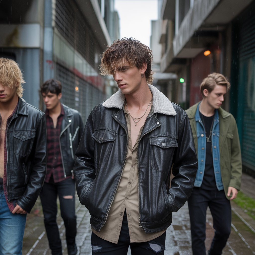 grunge hairstyles men