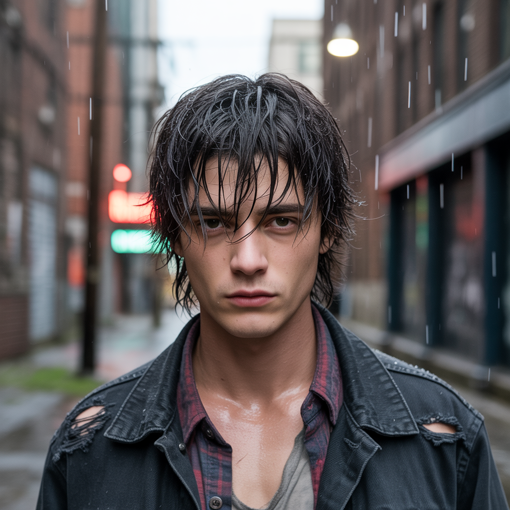 grunge hairstyles men