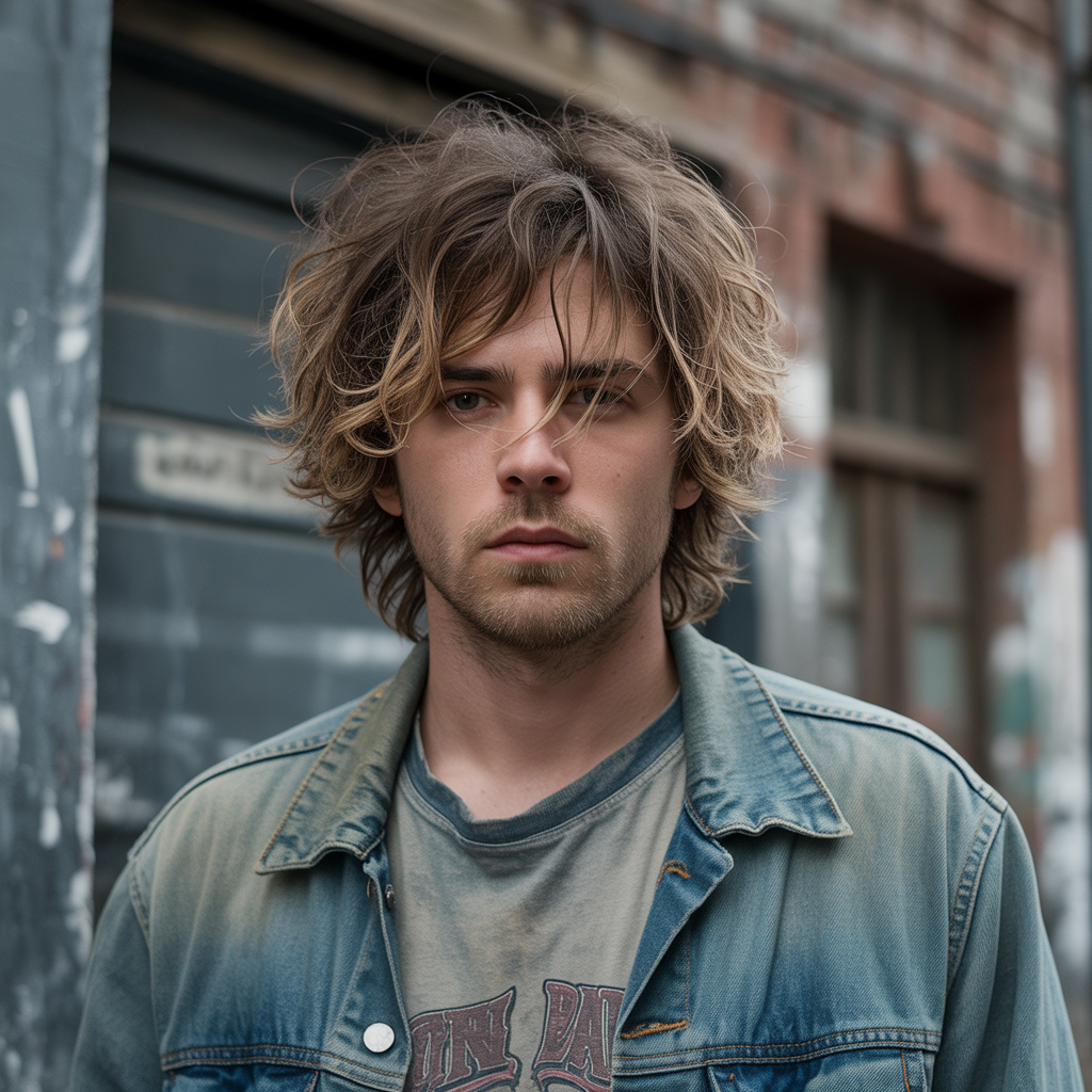 grunge hairstyles men