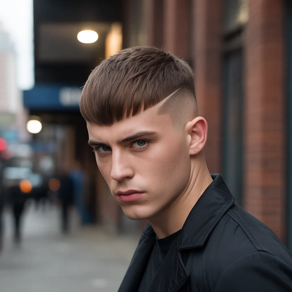 hair design for men to make a statement
