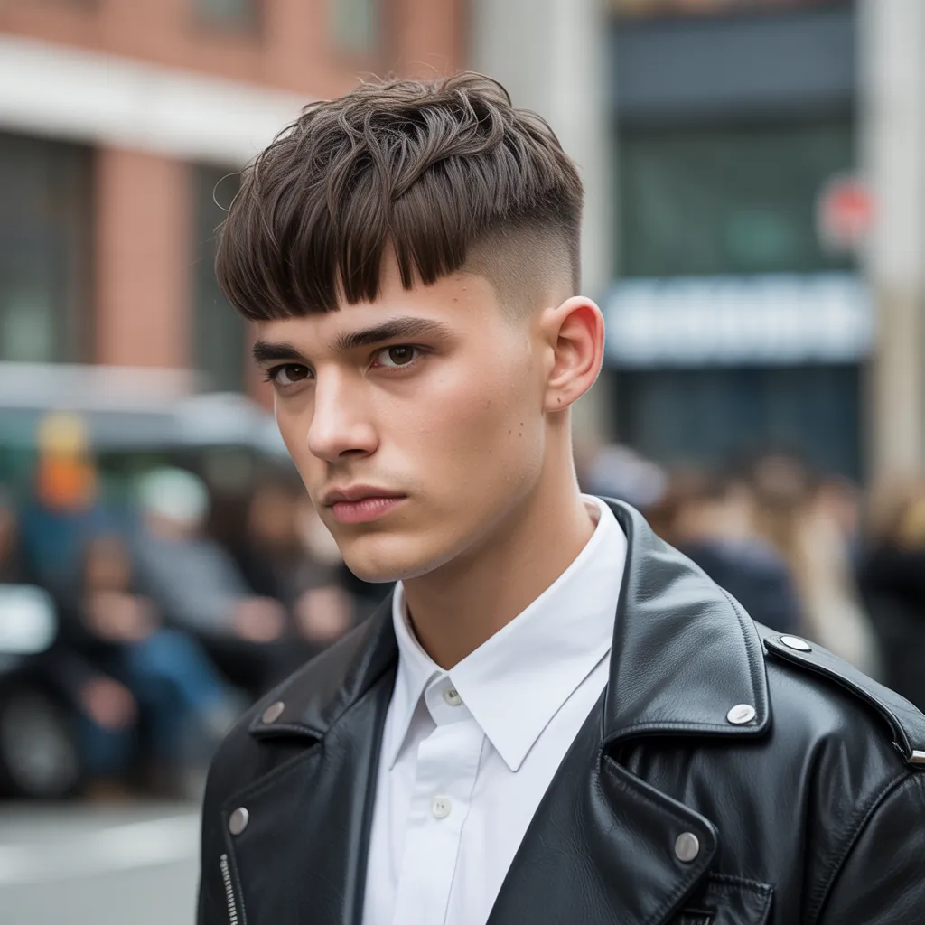 hair design for men to make a statement