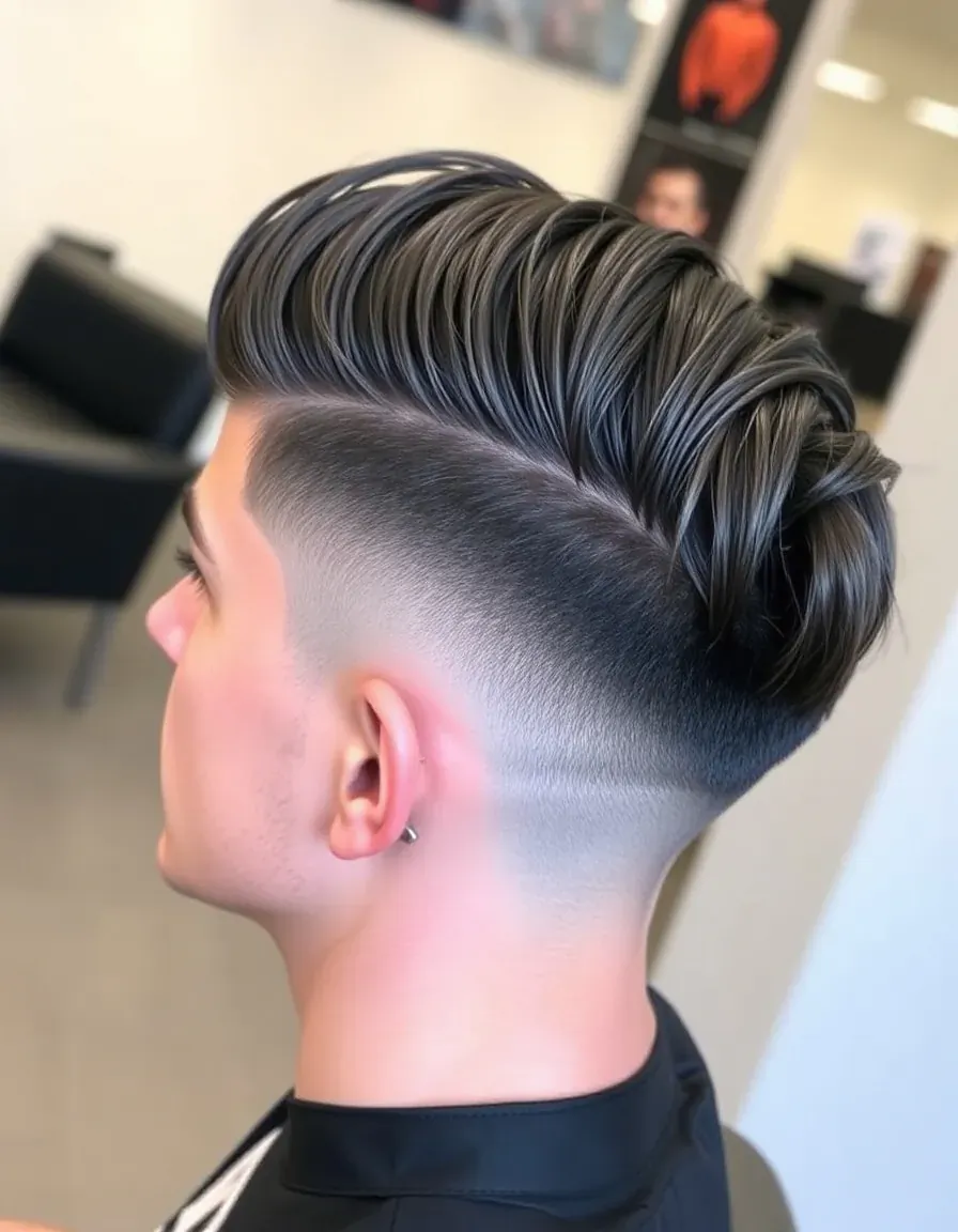 hair design for men to make a statement