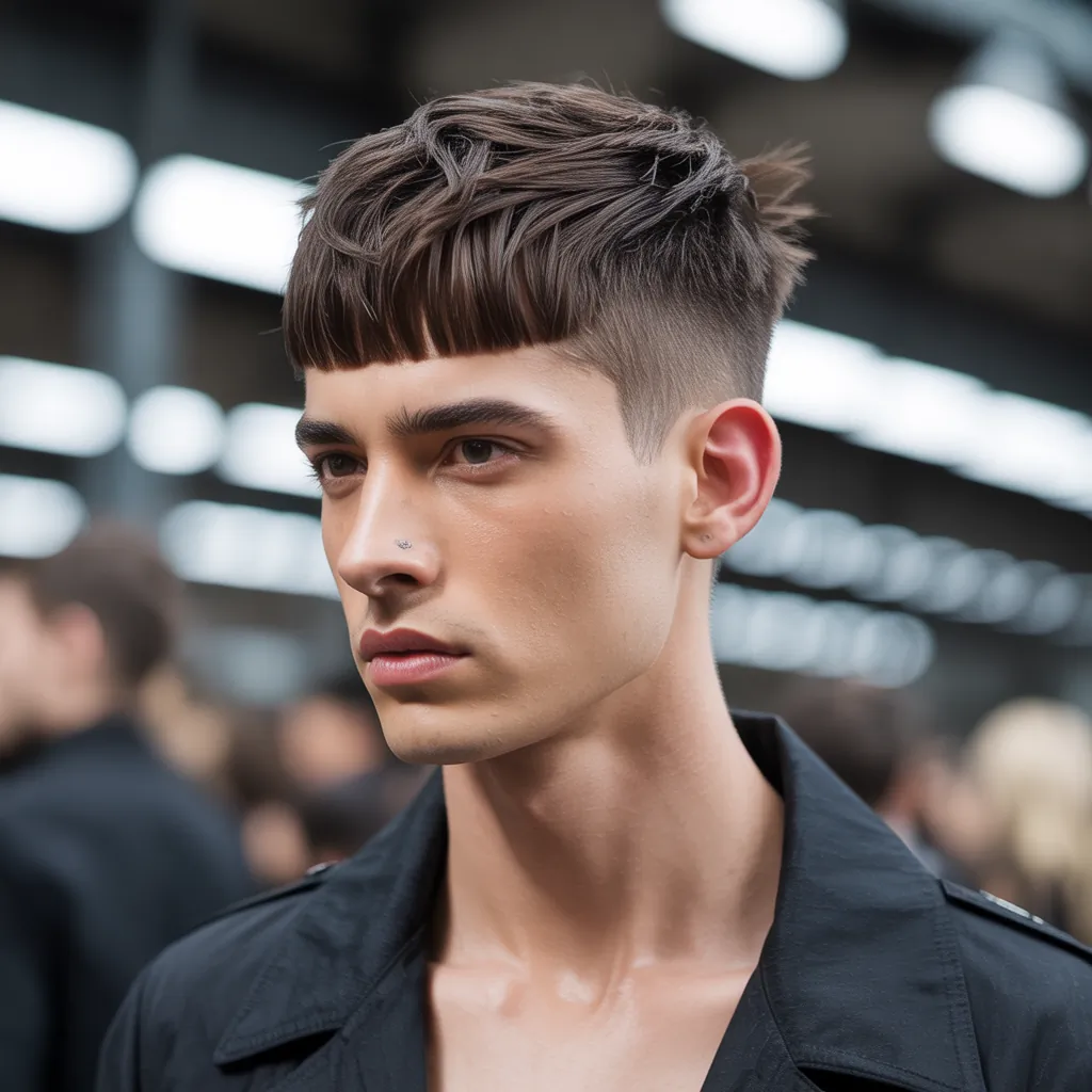 hair design for men to make a statement