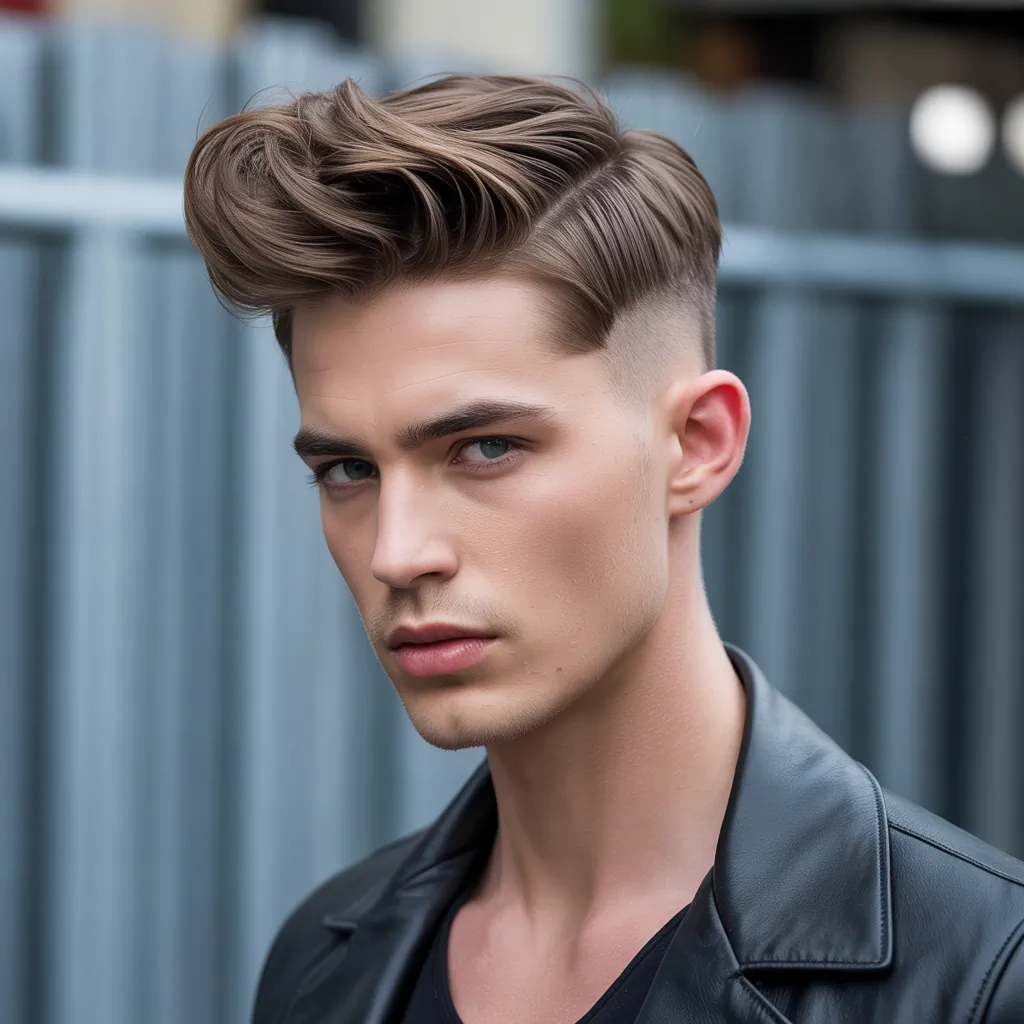 hair design for men to make a statement