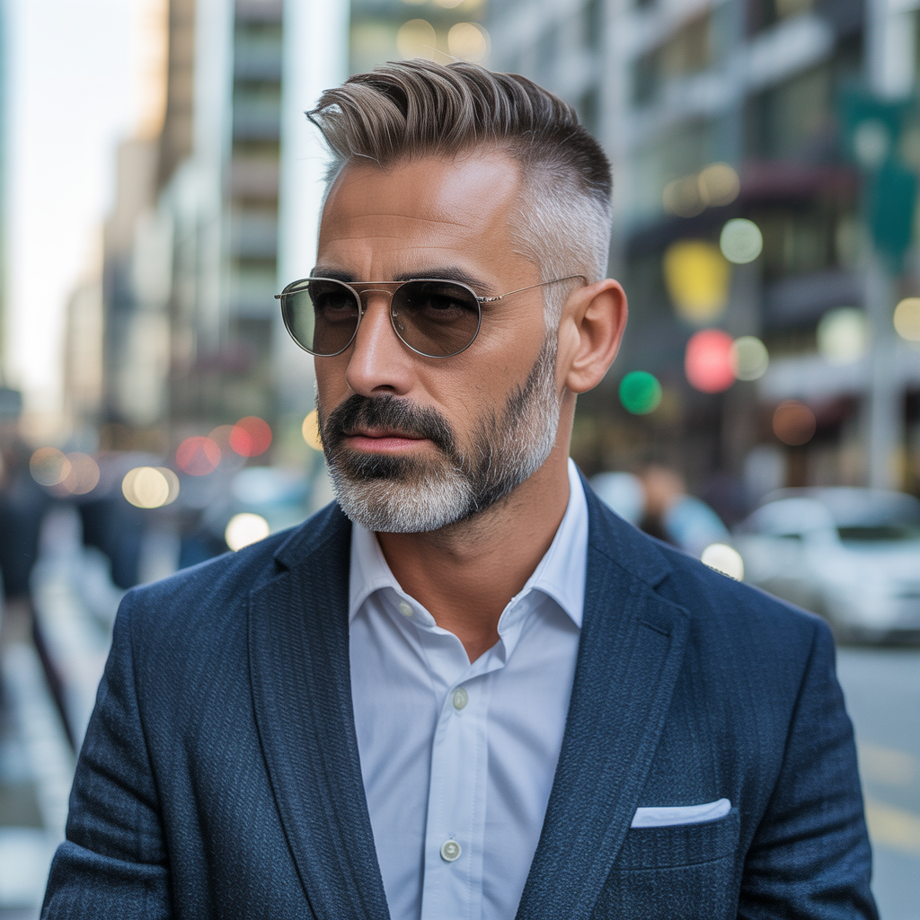haircuts men 40+