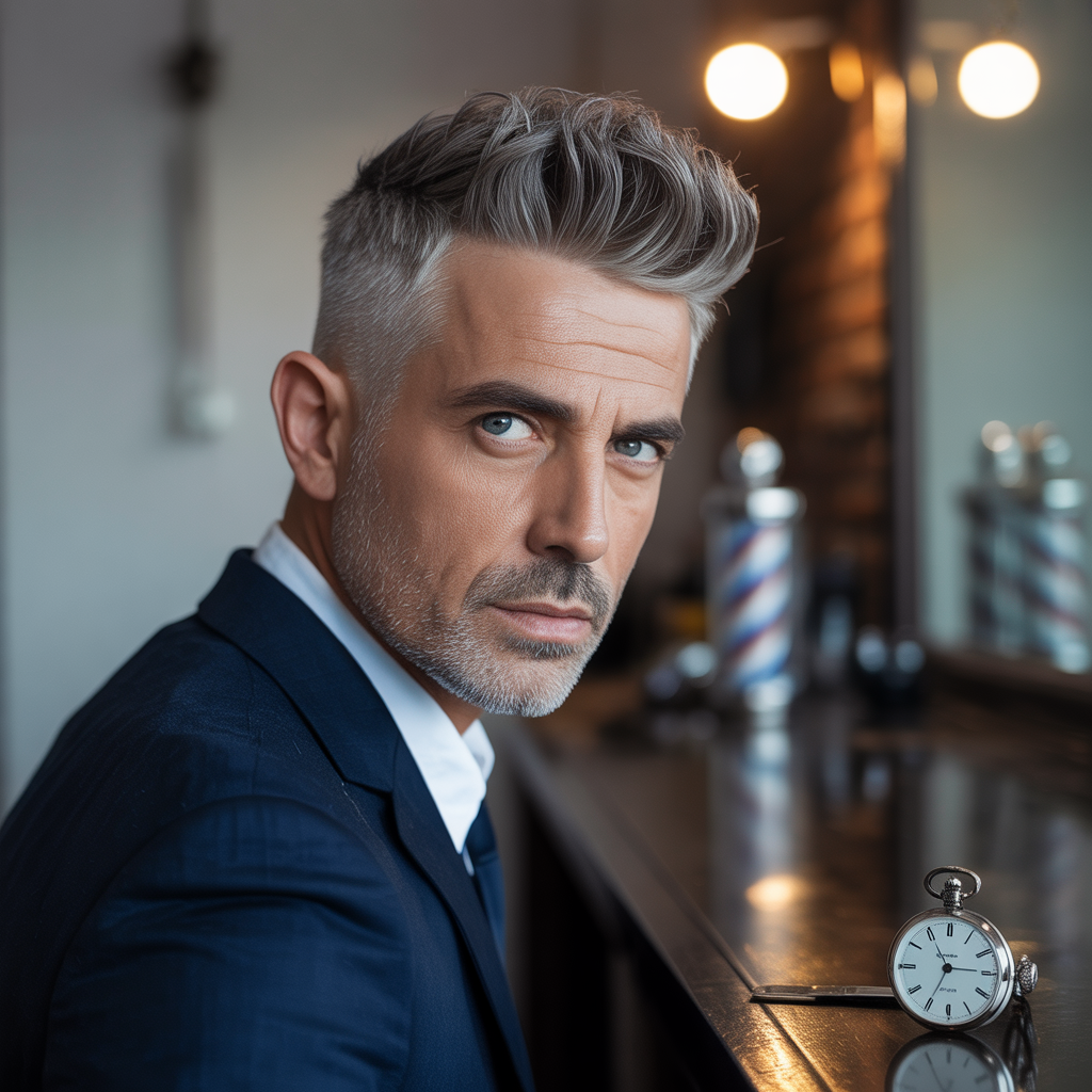 haircuts men 40+
