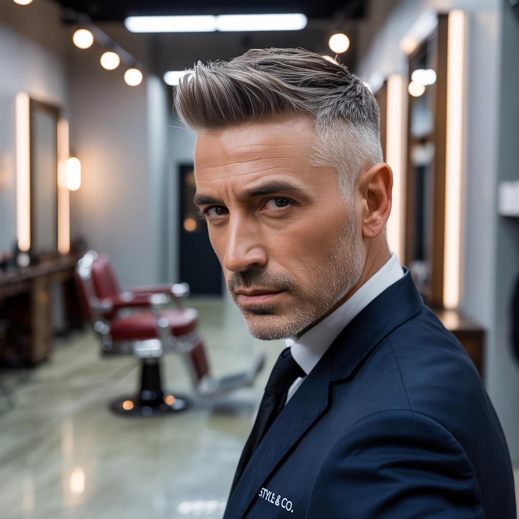 haircuts men 40+