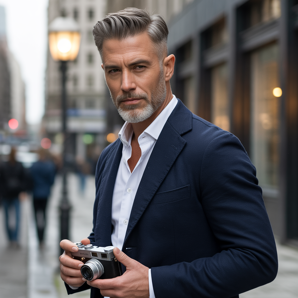 haircuts men 40+