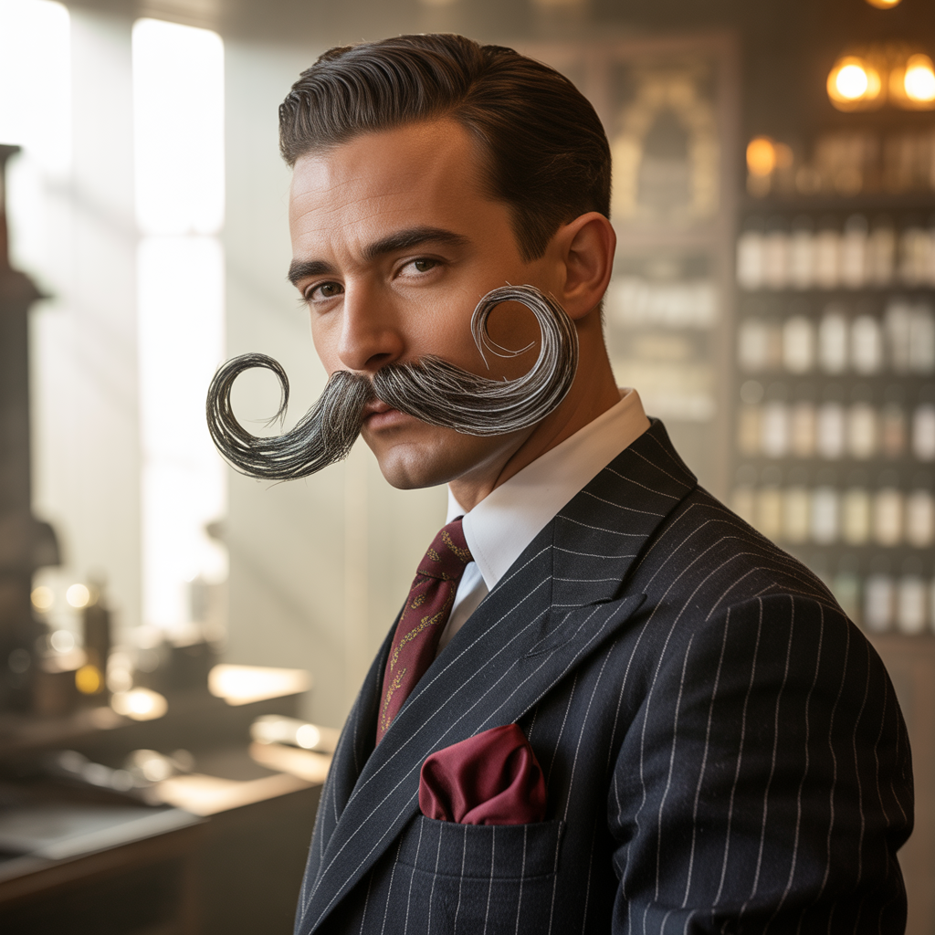 handlebar mustache styles