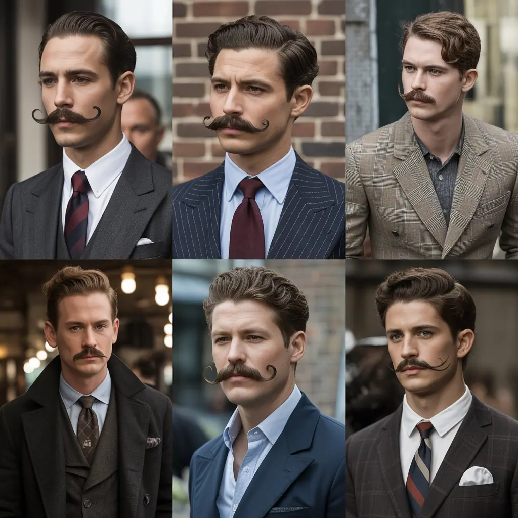 handlebar mustache styles