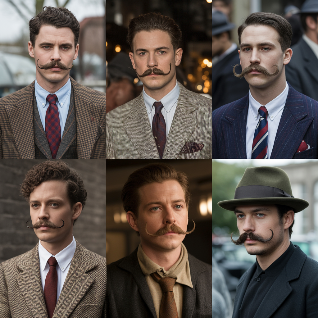 handlebar mustache styles