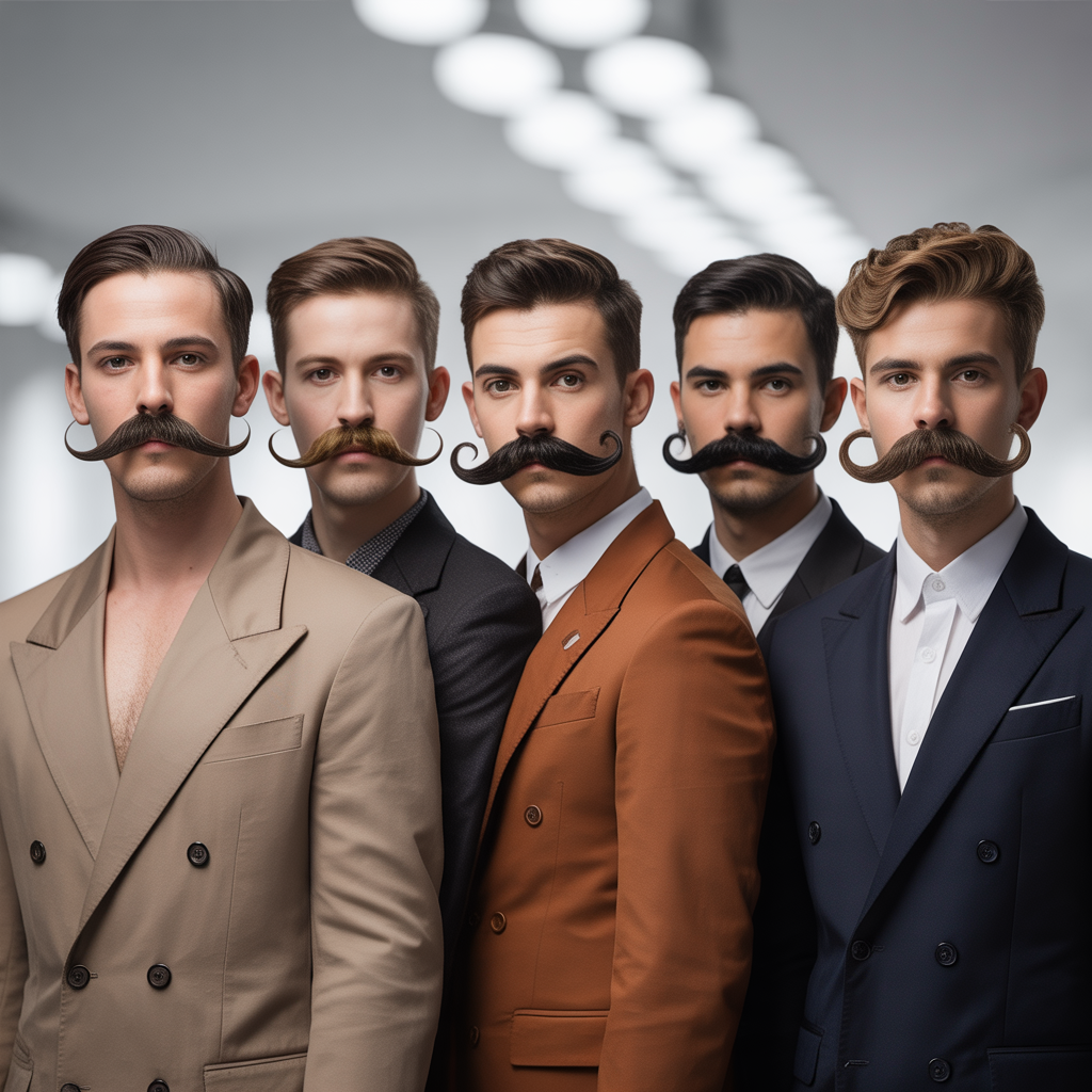 handlebar mustache styles