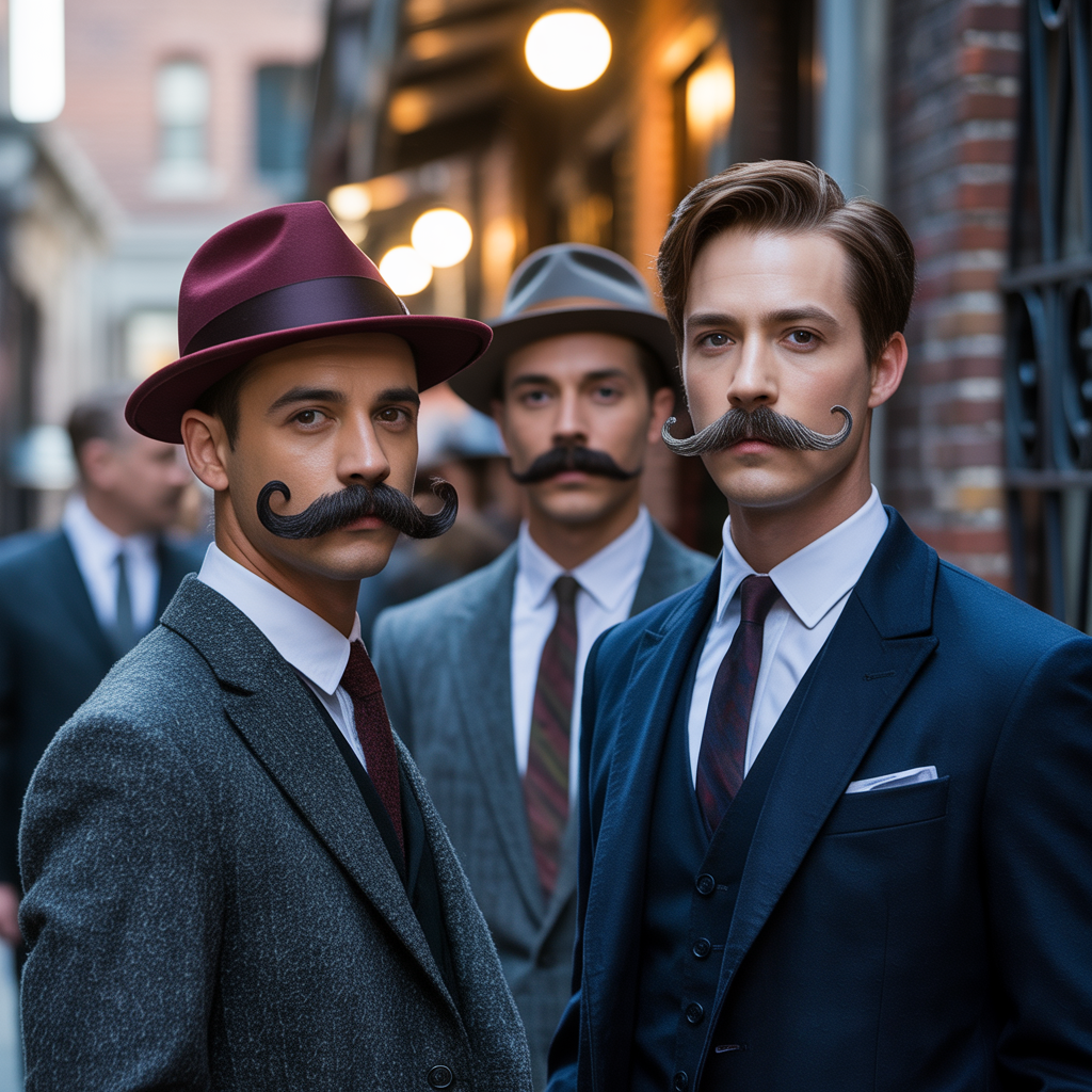 handlebar mustache styles