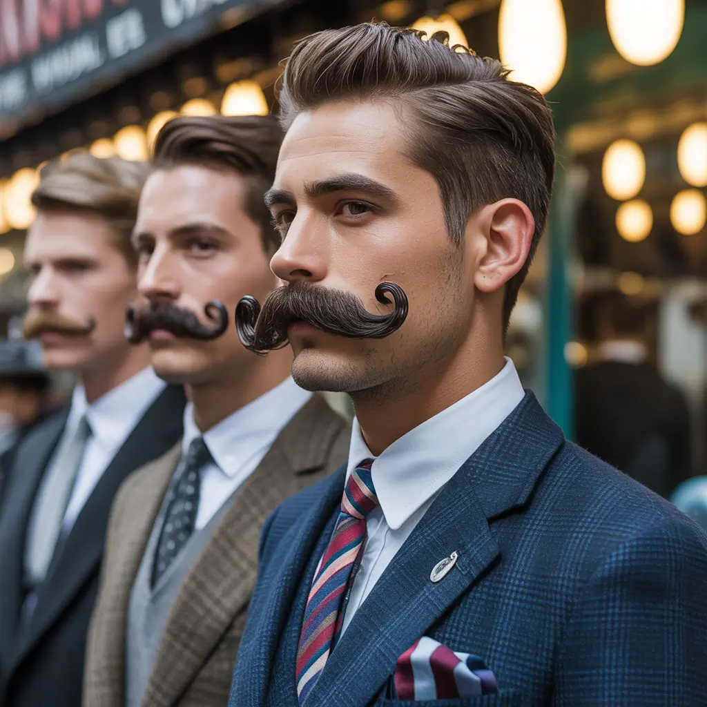 handlebar mustache styles