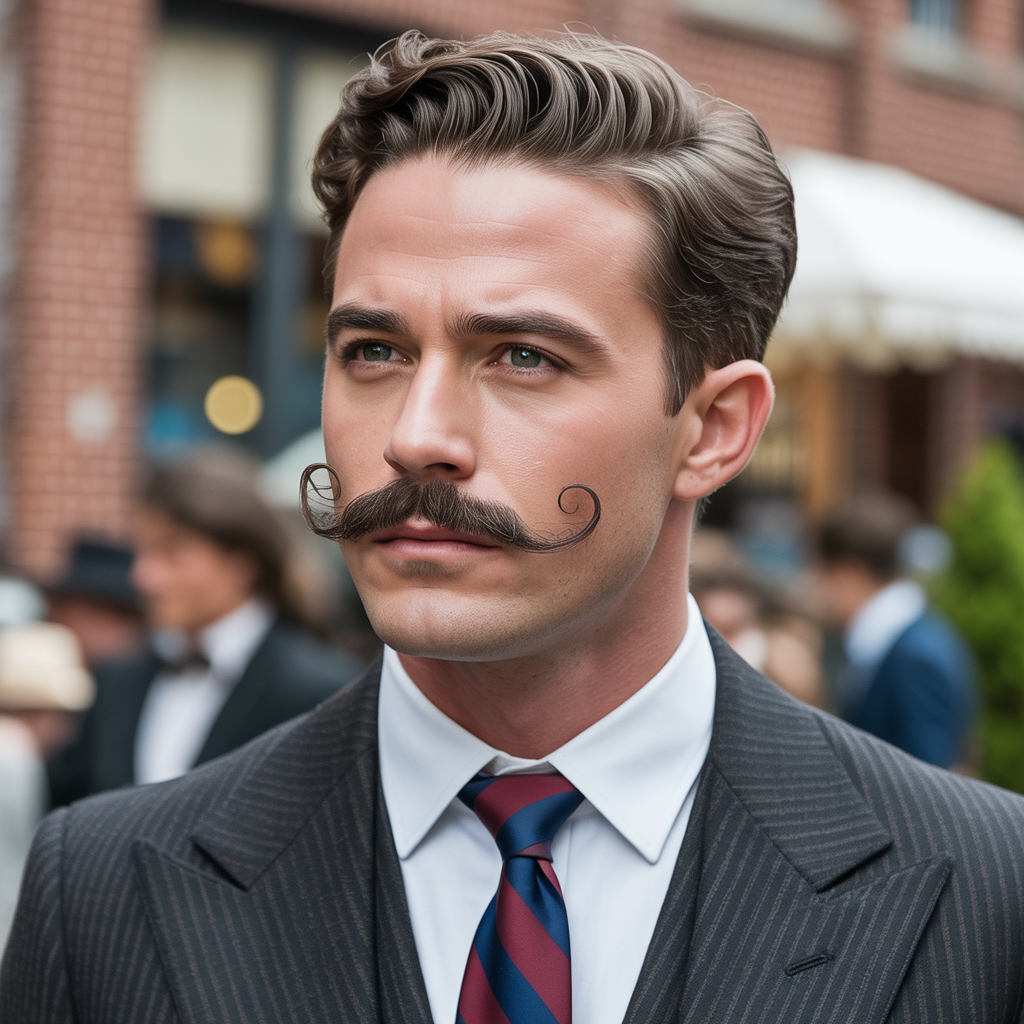 handlebar mustache styles
