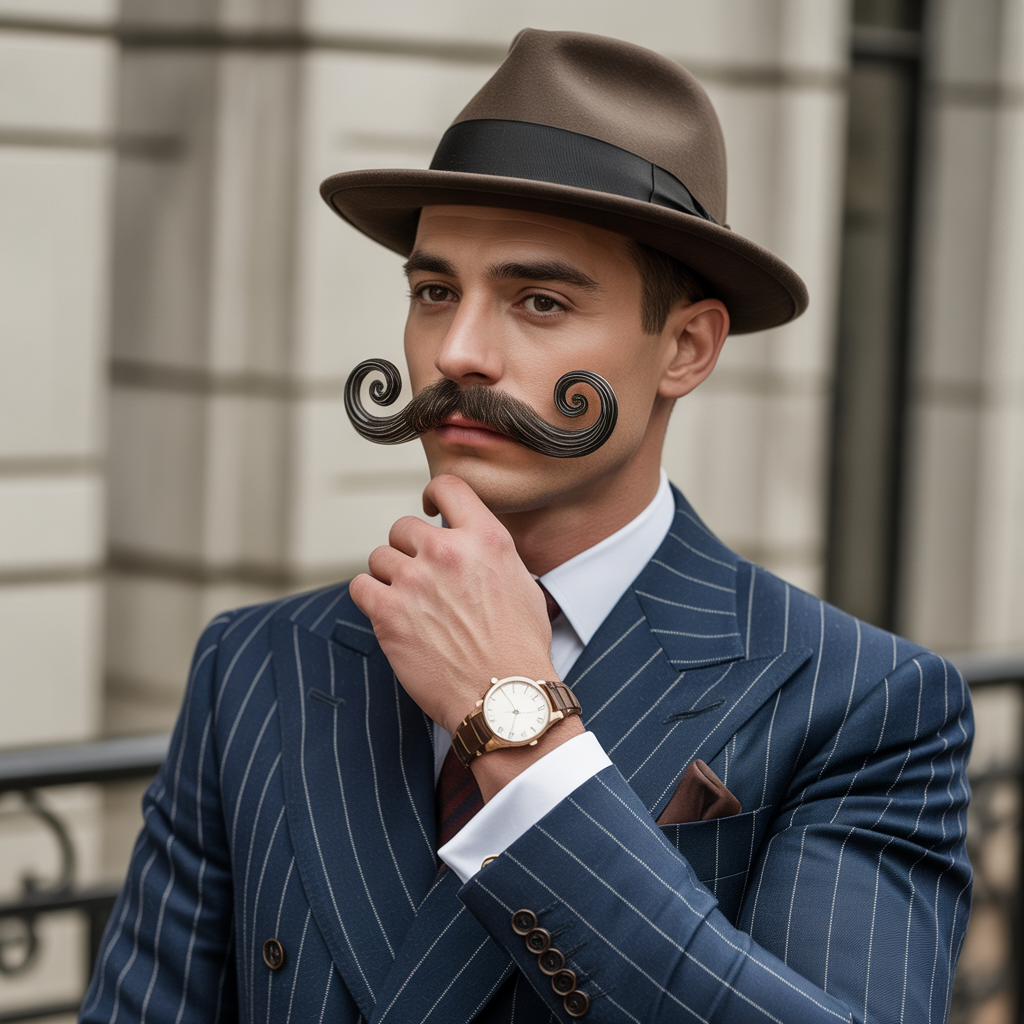 handlebar mustache styles