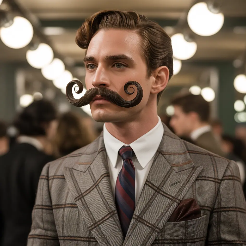 handlebar mustache styles