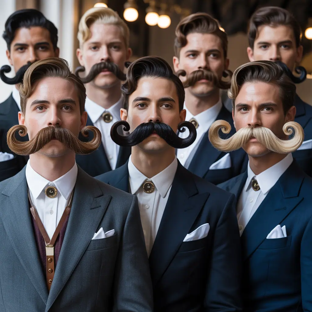 handlebar mustache styles