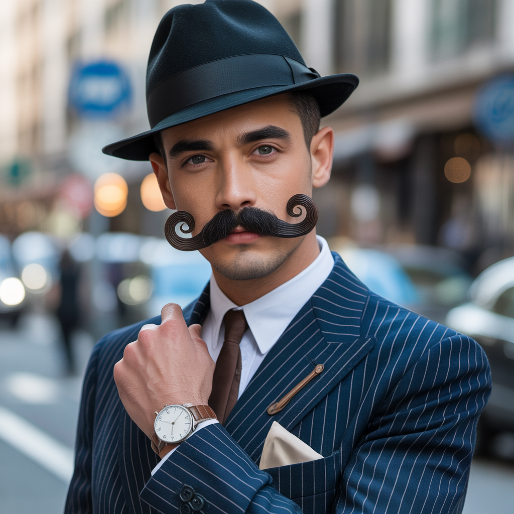 handlebar mustache styles