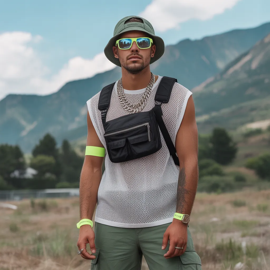 hard summer festival outfit