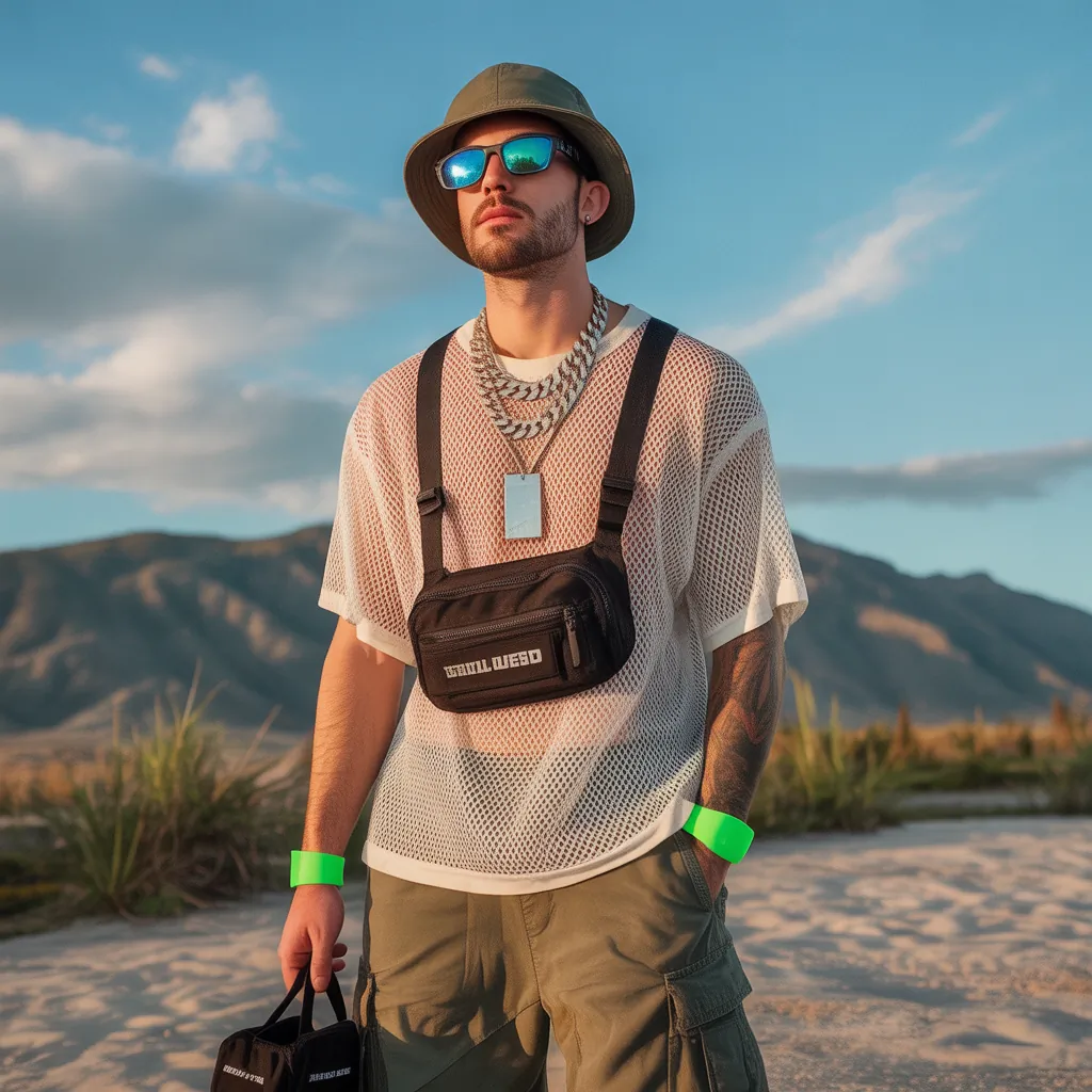 hard summer festival outfit