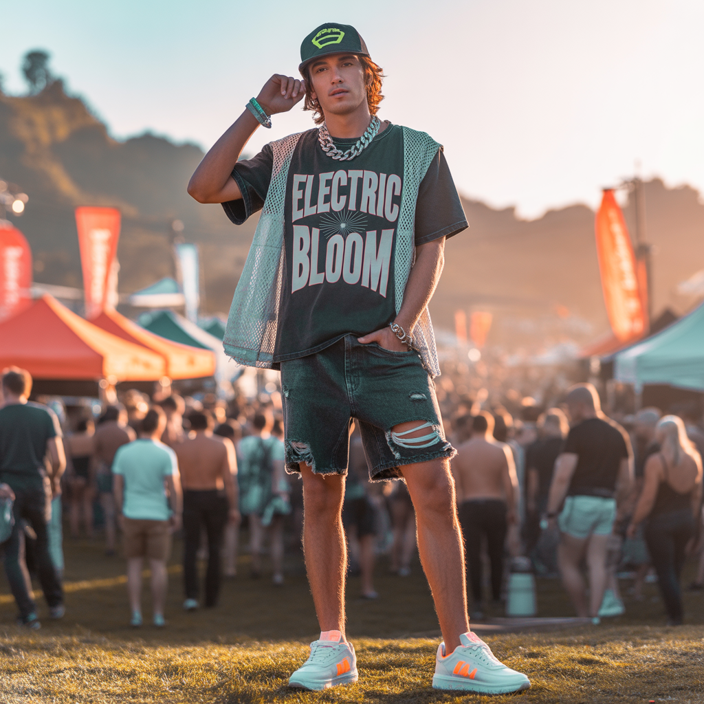 hard summer festival outfit