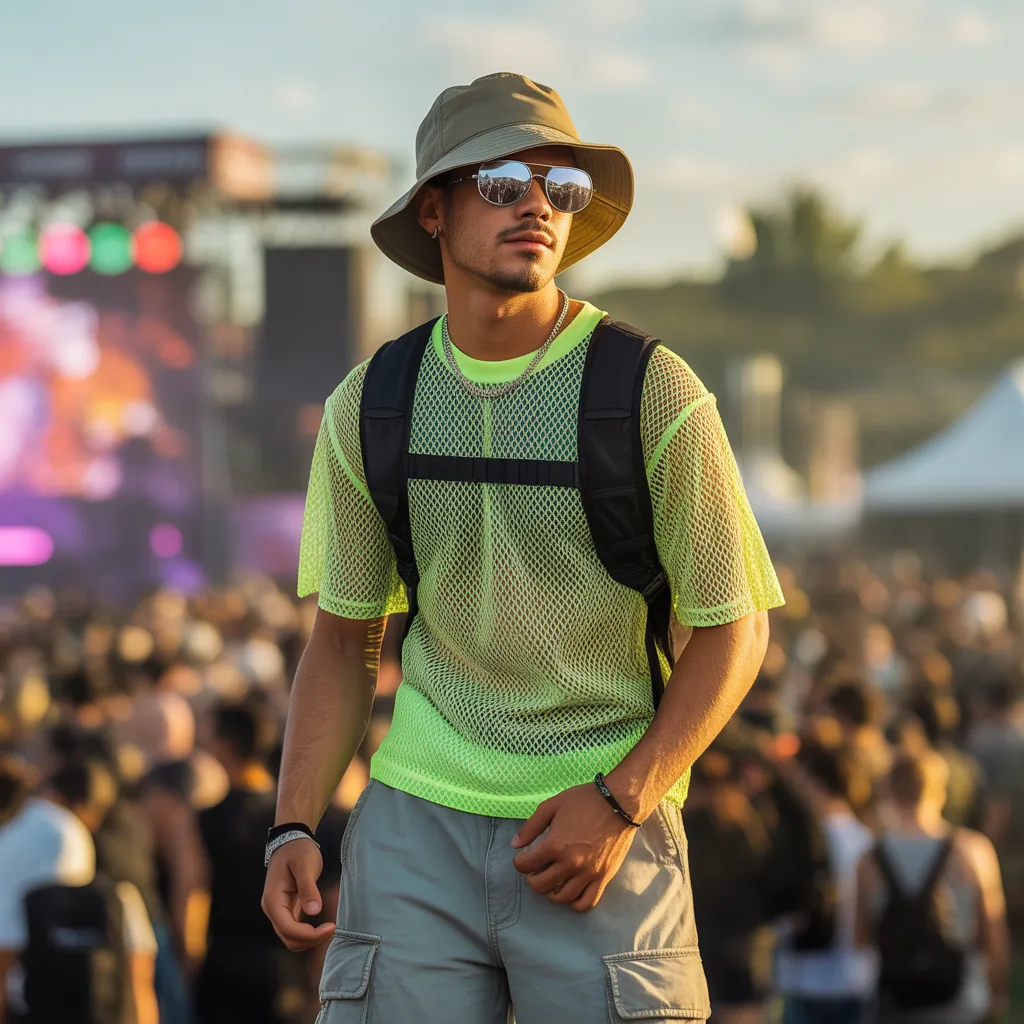 hard summer festival outfit