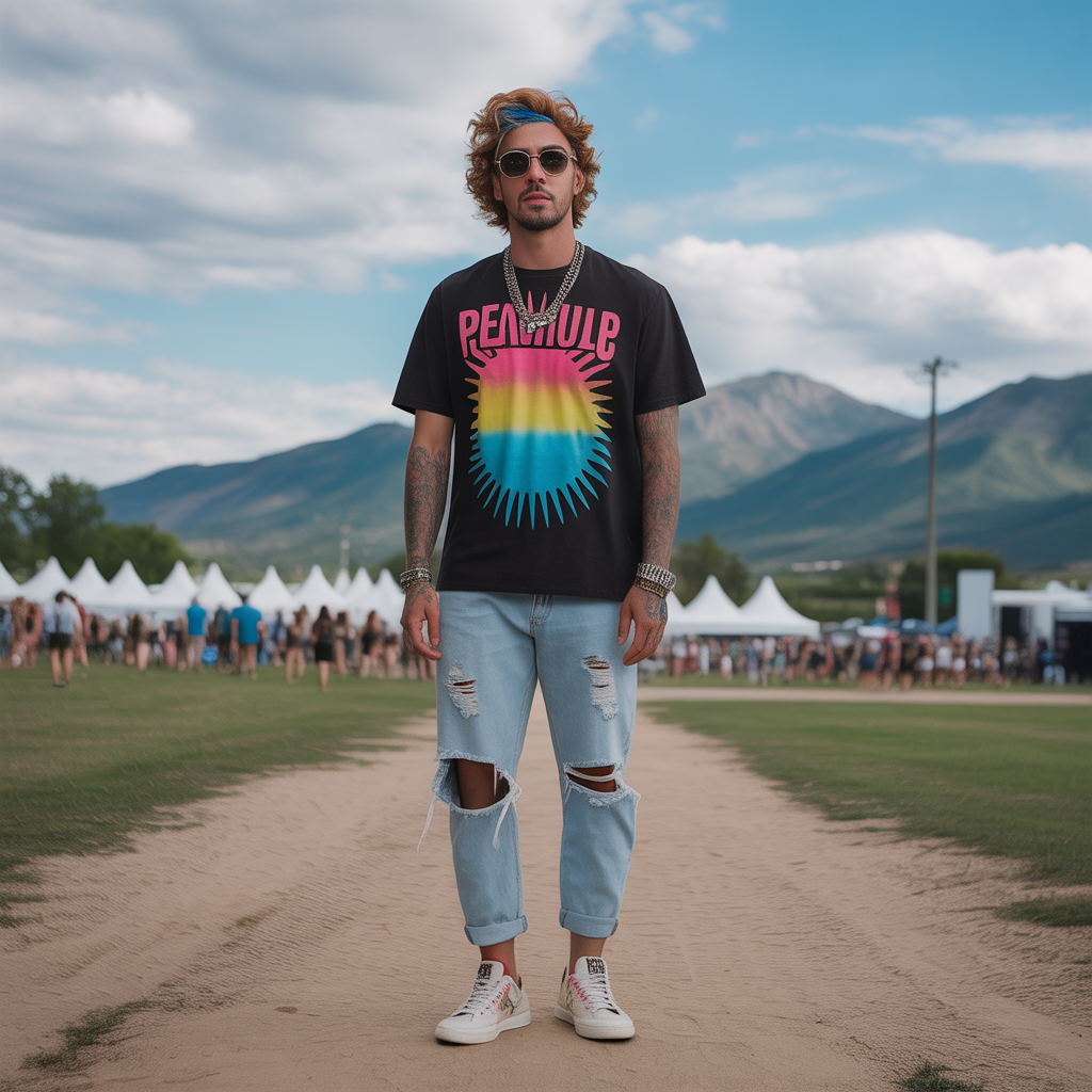 hard summer festival outfit