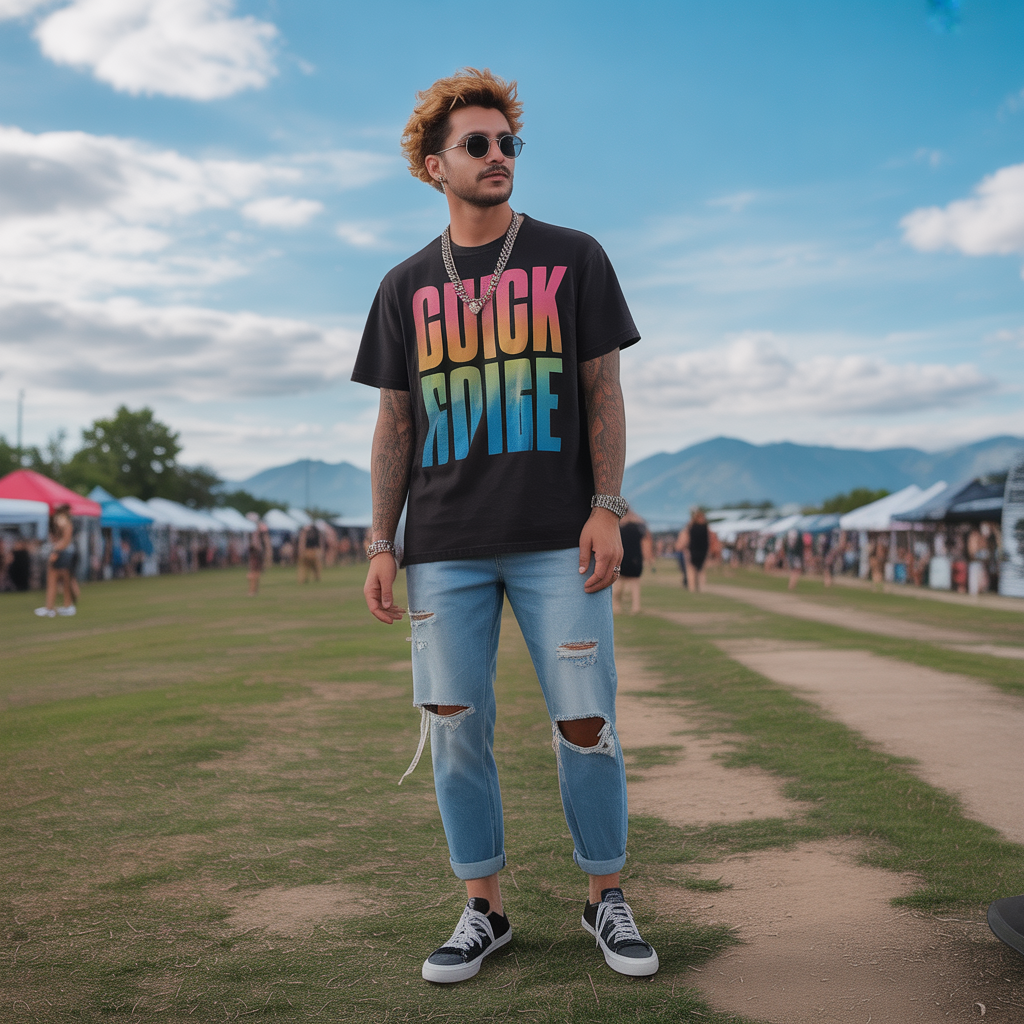 hard summer festival outfit