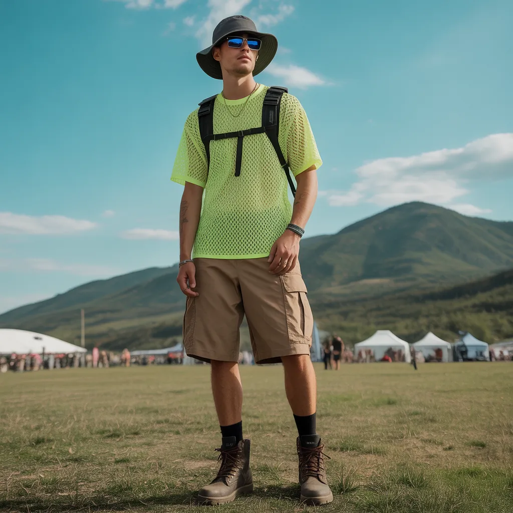 hard summer festival outfit