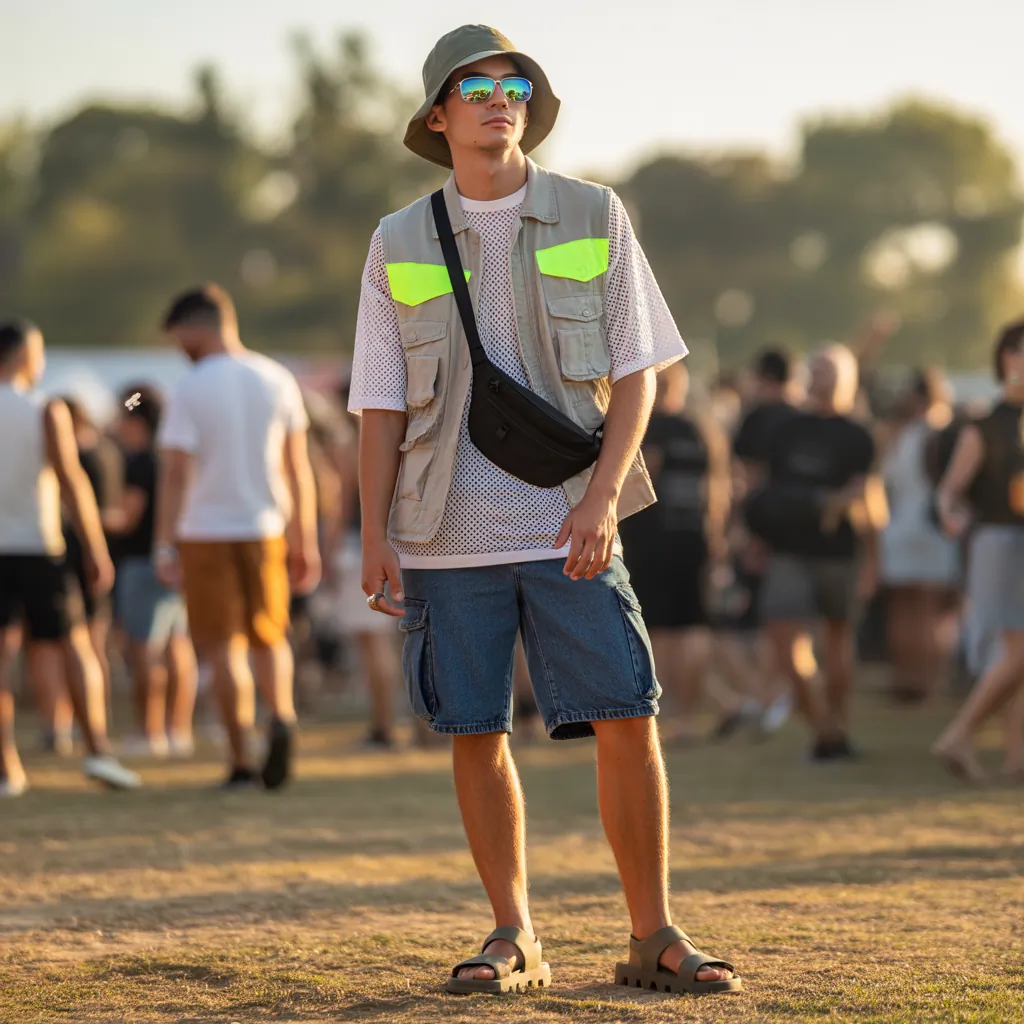 hard summer festival outfit