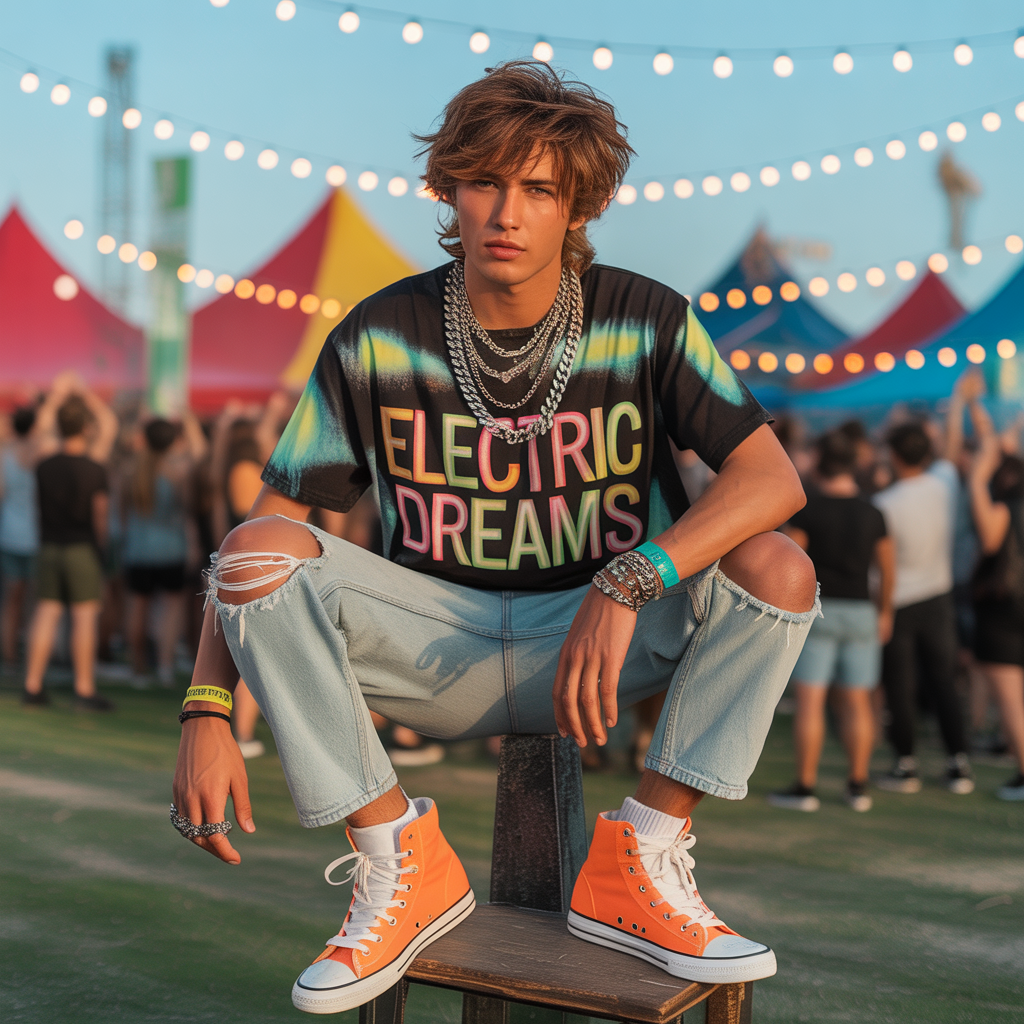 hard summer festival outfit