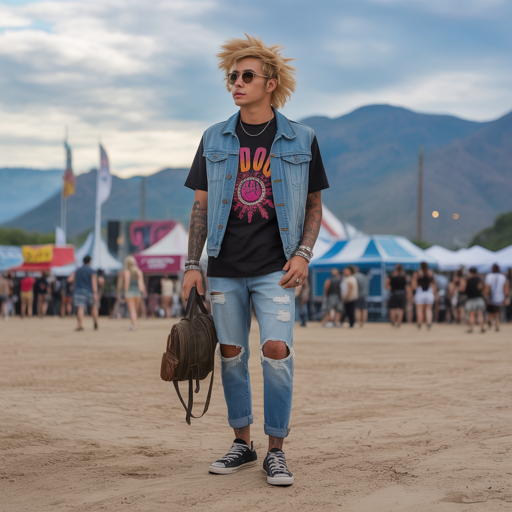 hard summer festival outfit