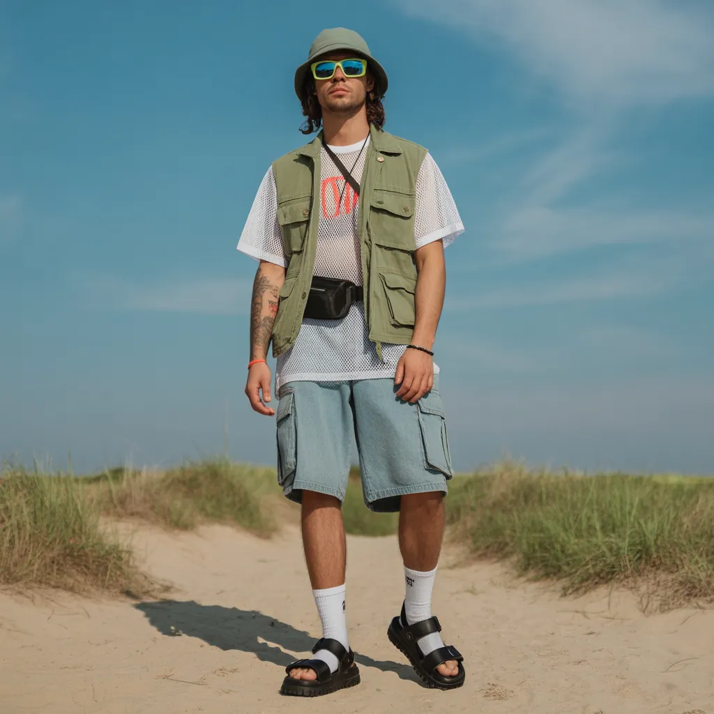 hard summer festival outfit