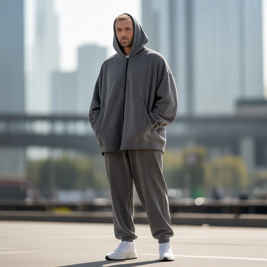 hoodie outfit men