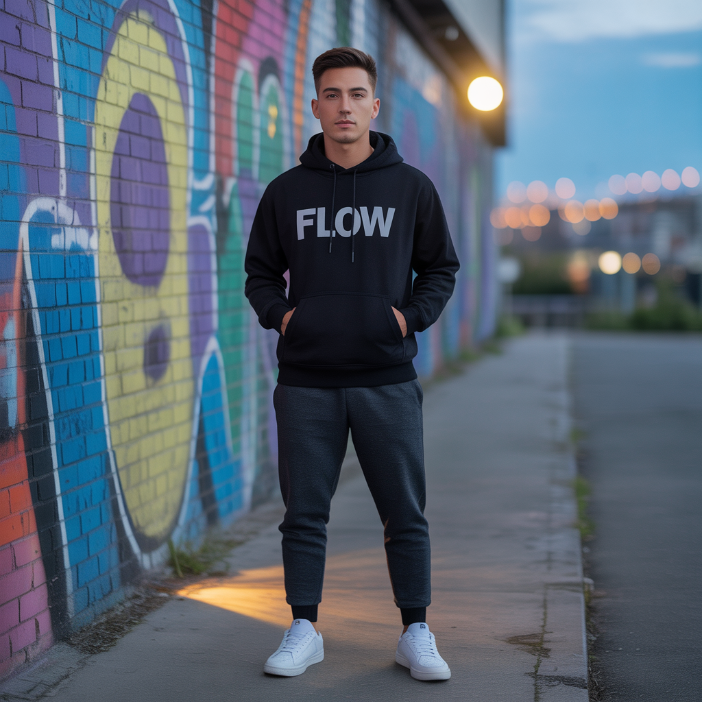 hoodie outfit men